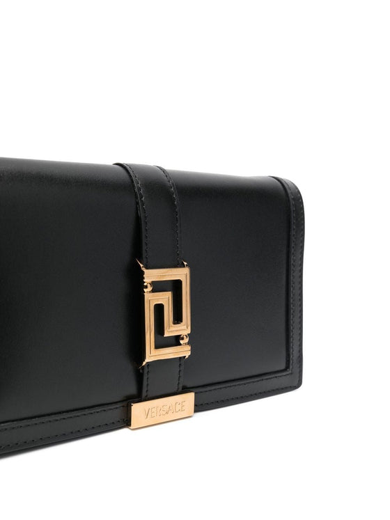 Versace Greca Goddess mini leather crossbody bag