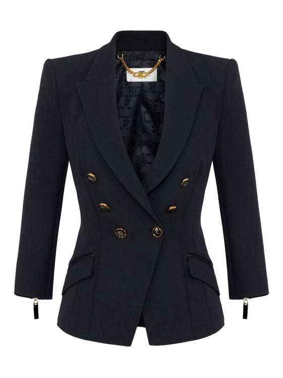 Elisabetta Franchi Jackets Black