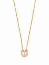 Ferragamo Gancini necklace with strass