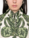 F.R.S . Printed silk shirt