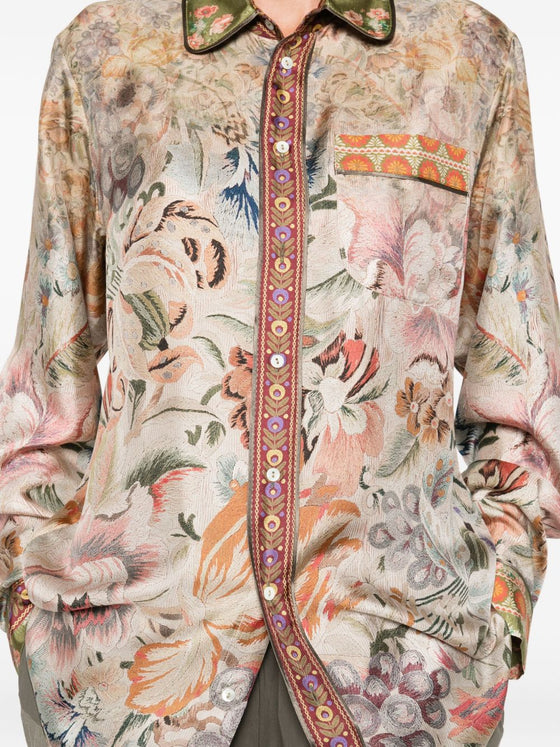Pierre Louis Mascia Shirts Beige