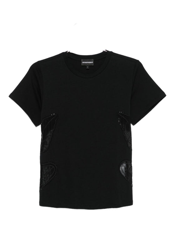 Emporio Armani T-shirts and Polos Black