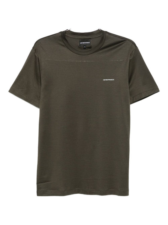 Emporio Armani T-shirts and Polos Green