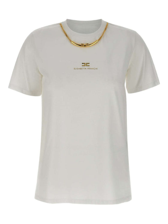 Elisabetta Franchi T-shirts and Polos White