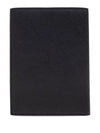 Emporio Armani Passport holder in saffiano leather with ASV eagle plaque