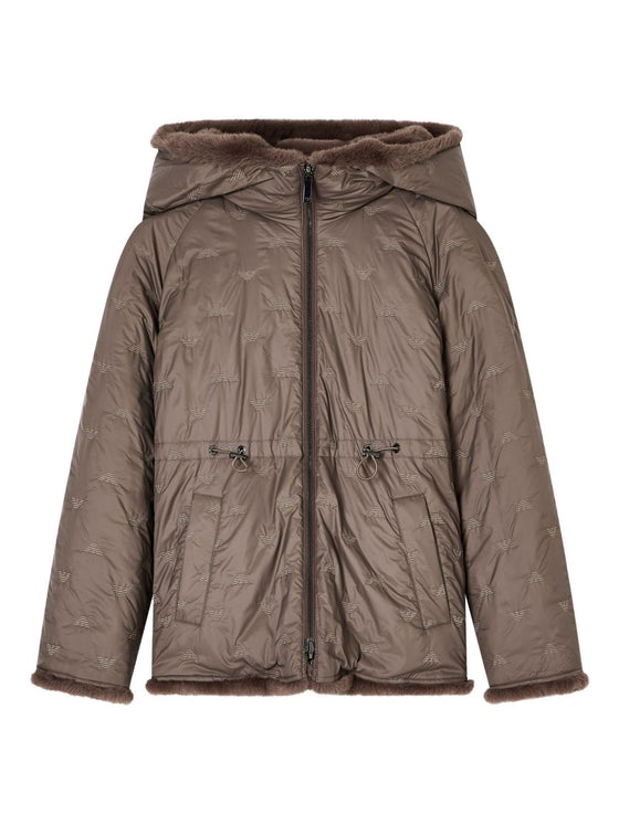 Emporio Armani Coats Dove Grey