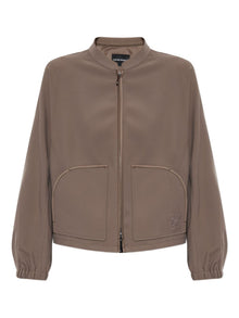  Emporio Armani Coats Dove Grey