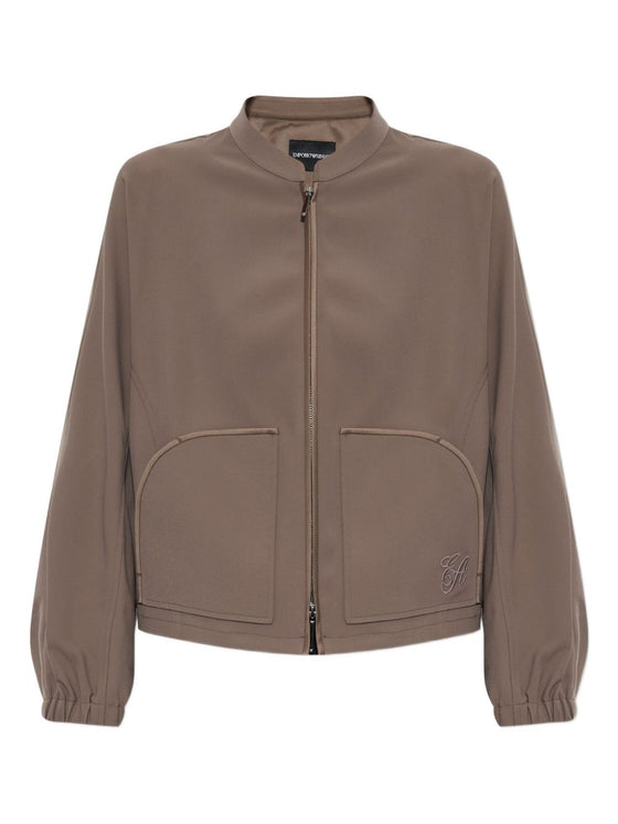 Emporio Armani Coats Dove Grey