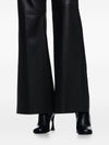 Emporio Armani Palazzo trousers in lambskin glovery