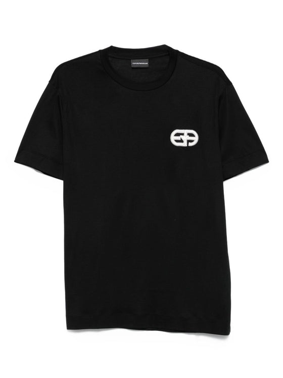 Emporio Armani T-shirts and Polos Black