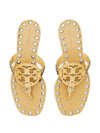 Tory Burch Studded Miller Patent flat sandals