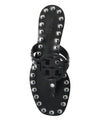 Tory Burch Studded Miller Patent flat sandals