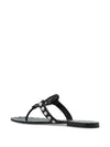 Tory Burch Studded Miller Patent flat sandals