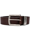 Emporio Armani Exclusive Leather belt with logo buckle