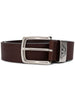 Emporio Armani Exclusive Leather belt with logo buckle