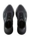 EMPORIO ARMANI EXCLUSIVE Logo-charm lace-up sneakers