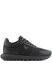 EMPORIO ARMANI EXCLUSIVE Logo-charm lace-up sneakers