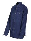 E.L.V. DENIM Shirts Blue