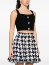 Balmain Black Sleeveless Tops