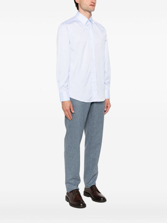 Brunello Cucinelli Shirts Clear Blue
