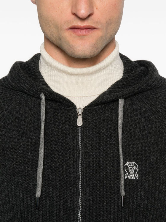 Brunello Cucinelli Sweaters Grey