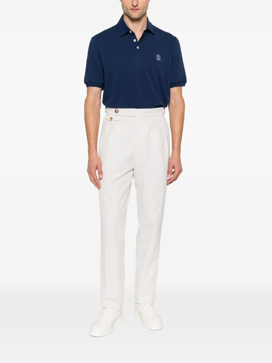 Brunello Cucinelli T-shirts and Polos Blue