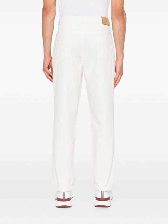 Brunello Cucinelli Trousers White