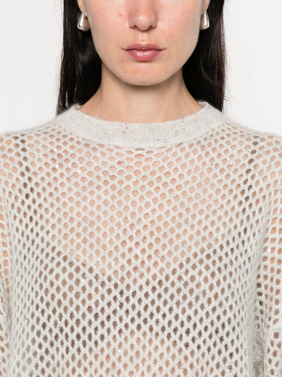 Brunello Cucinelli Sweaters Grey