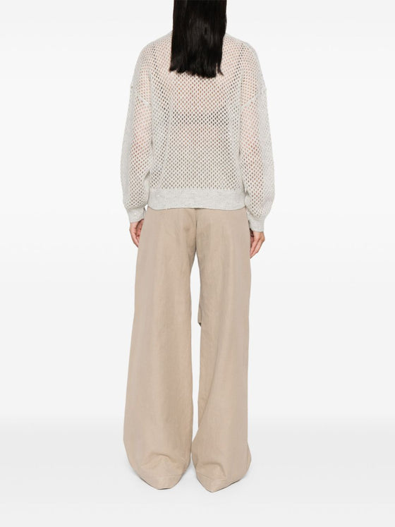 Brunello Cucinelli Sweaters Grey