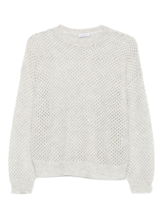 Brunello Cucinelli Sweaters Grey
