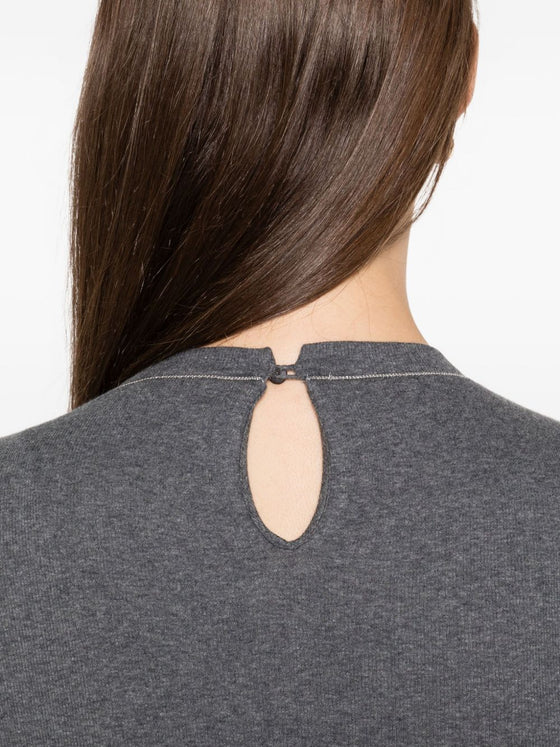 Brunello Cucinelli T-shirts and Polos Grey