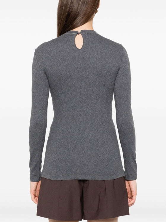 Brunello Cucinelli T-shirts and Polos Grey