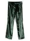 F.R.S . Velvet high-waisted trousers