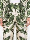 F.R.S . Printed silk trousers