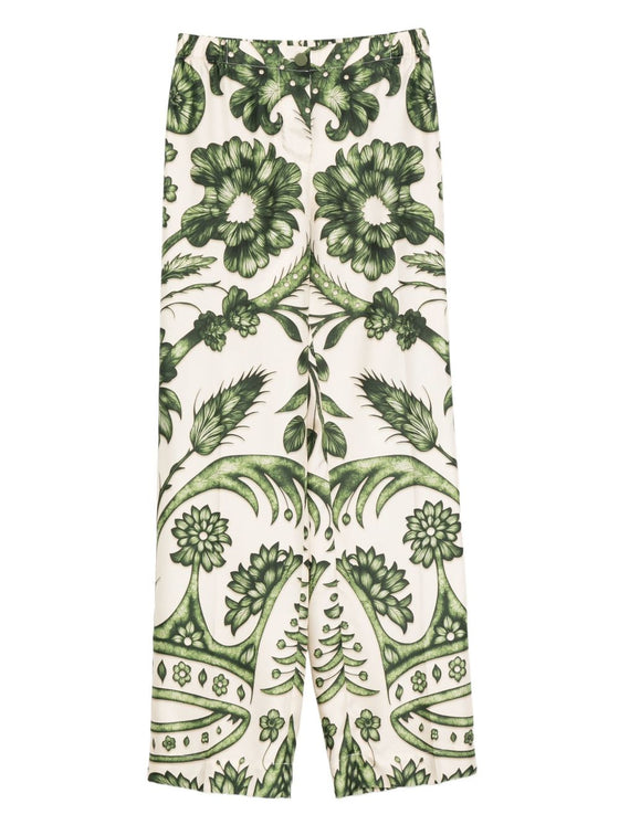 F.R.S . Trousers Green
