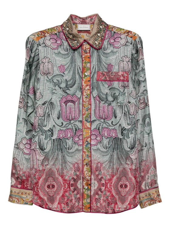 Pierre Louis Mascia Shirts Clear Blue