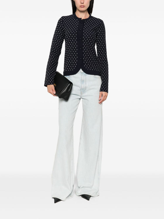Emporio Armani Sweaters Blue