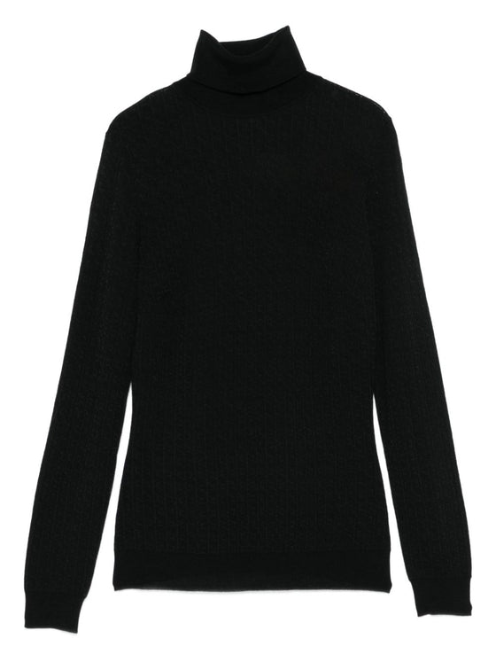 Elisabetta Franchi Sweaters Black