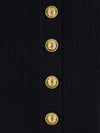 Balmain 4-pocket knitted cardigan