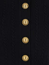 Balmain 4-pocket knitted cardigan
