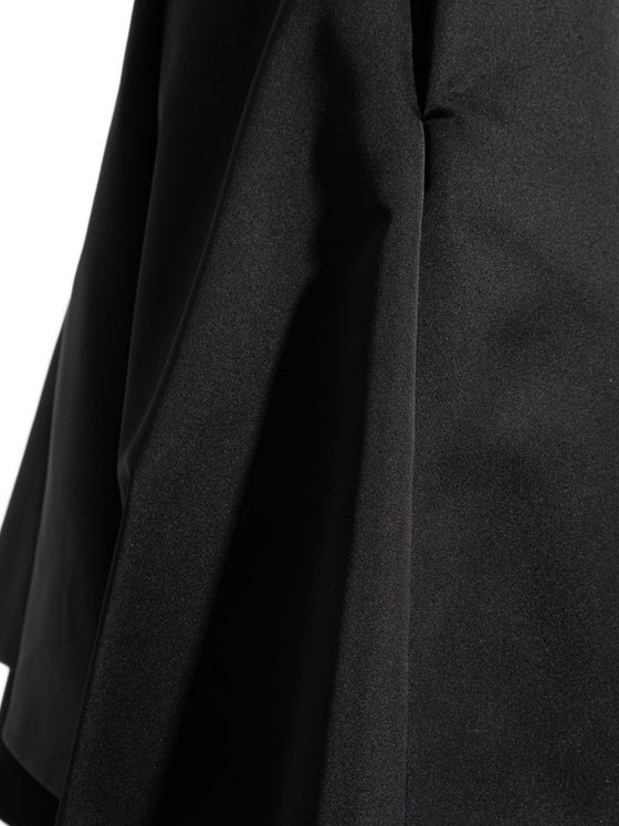 Alexander McQueen Satin A-line skirt