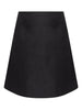 Alexander McQueen Satin A-line skirt