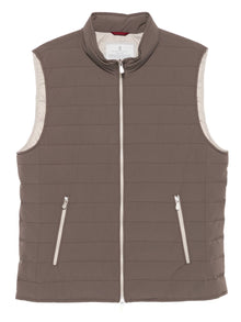  Brunello Cucinelli Quilted zip-front vest