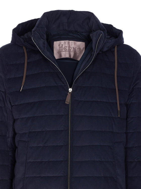 Herno Coats Blue