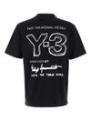 Y-3 T-shirts and Polos Black