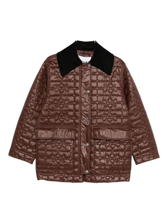 GANNI Jackets Brown