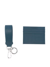 Emporio Armani card holder in ASV regenerated saffiano leather