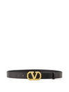 Valentino Garavani crystal embellishment VLogo Signature leather belt