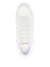 EMPORIO ARMANI EXCLUSIVE Padded-tongue leather sneakers