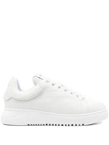  EMPORIO ARMANI EXCLUSIVE Padded-tongue leather sneakers